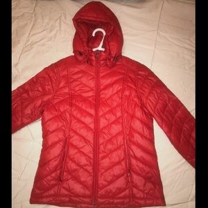 Red tekgear jacket